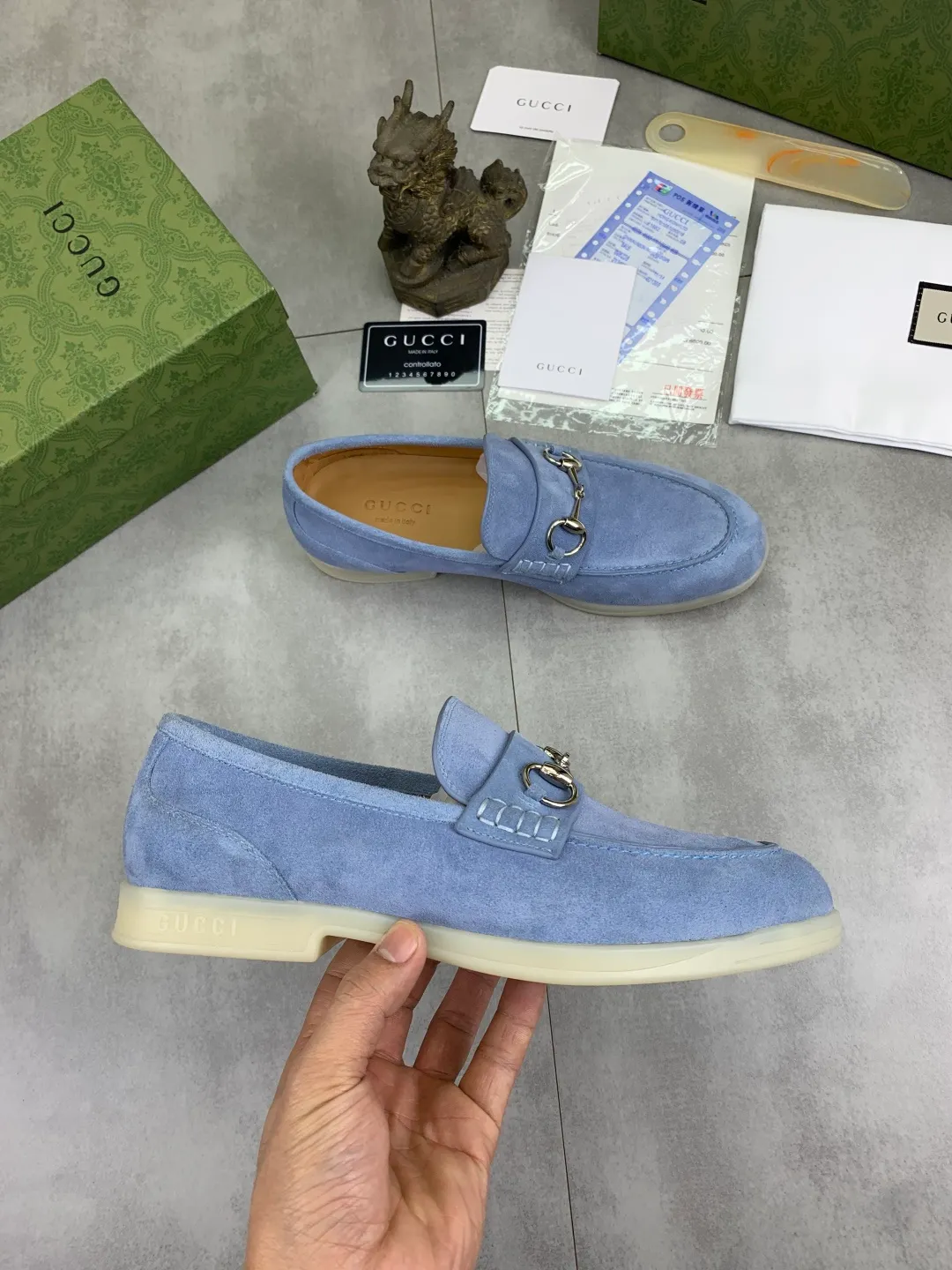 Men's men's shoes 💰P520 [New style] Water dyed cowhide 💰💎💎💎 [Gucci] GUCCI high-end classic men's formal business leather shoes, original order 1:1 authentic goods! Original imported high-end calfskin, original metal buckle, imported first-layer cowhide lining for feet, original outsole, men's shoe size: 38-44 (45 customized) Multiple colors available